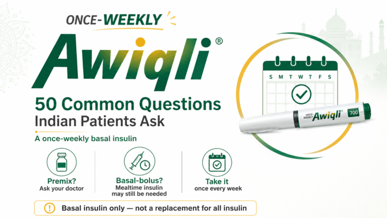Awiqli Once-Weekly Insulin in India: 50 Questions Answered